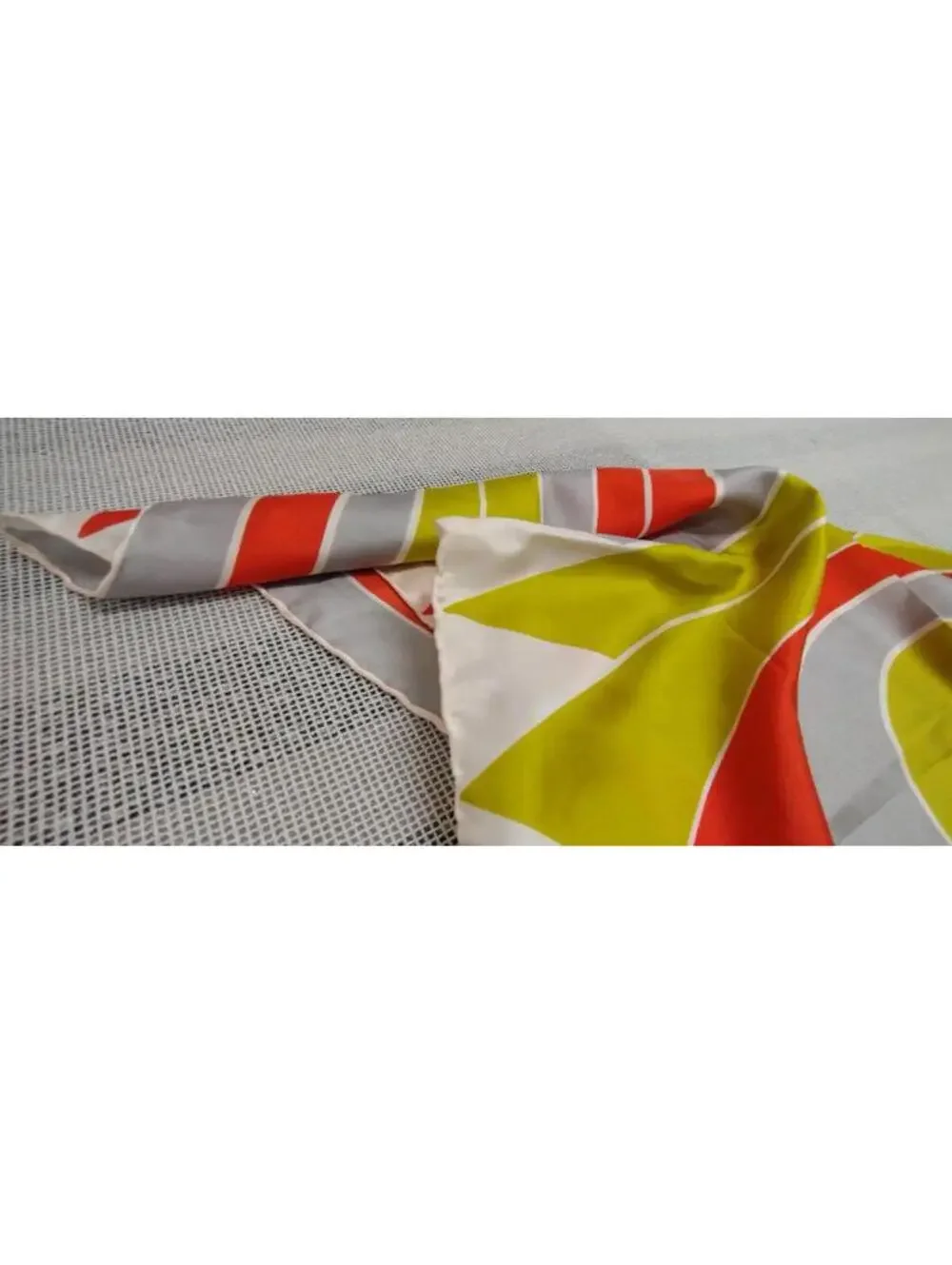 Vintage Mid Century Italy 50s Scarf Di TrEVi Scarf SALLY GEE 1960s Atomic MCM